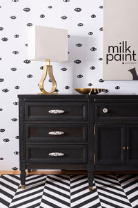 Fusion Milk Paint Little Black Dress Painted Dresser