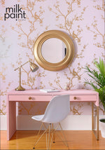 Load image into Gallery viewer, Fusion Milk Paint Millennial Pink Painted Desk
