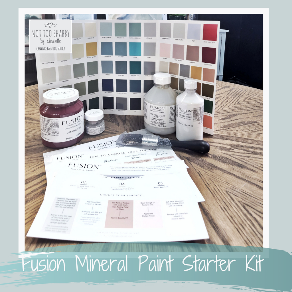 Fusion Mineral Paint Starter Kit