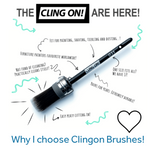 Load image into Gallery viewer, Clingon Oval Brush - Not Too Shabby By Charlotte
