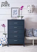 Load image into Gallery viewer, Fusiion Milk Paint Night Swim Painted Drawers
