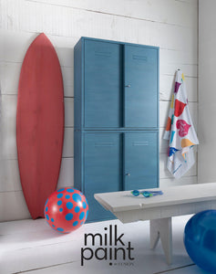 Fusion Milk Paint Poolside Painted Locker