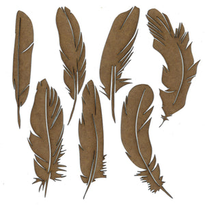 PolyOnlay Feather Cut Outs S131