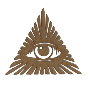 PolyOnlay All Seeing Eye Cut Out Shape S137