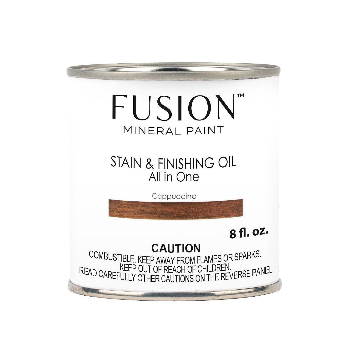 Fusion Mineral Paint Stain and Finishing Oil Cappuccino
