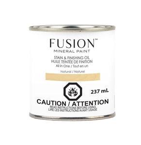 Fusion Mineral Paint Stain and Finishing Oil Natural Clear