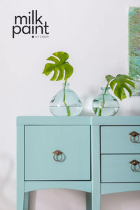 Fusion Milk Paint Sea Glass Painted Sideboard