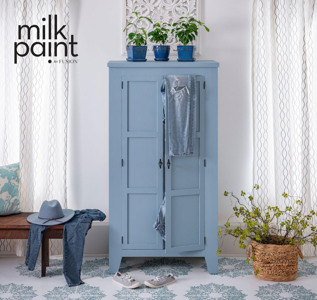 Fusion Milk Paint Skinny Jeans Painted Cupboard