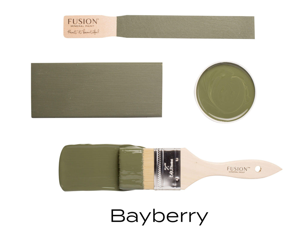 Fusion Mineral Paint Bayberry Brushstroke