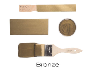 Fusion Mineral Paint Bronze Brushstroke