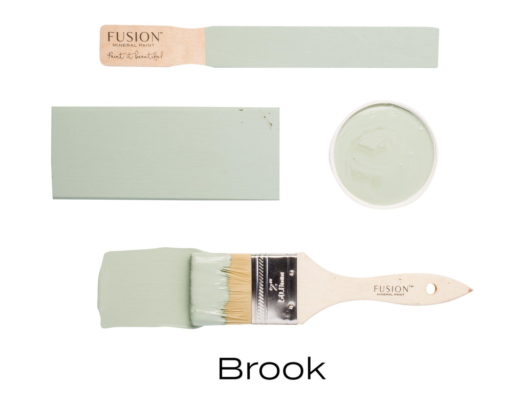 Fusion Mineral Paint Brook Brushstroke