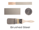 Load image into Gallery viewer, Fusion Mineral Paint Brushed Steel Brushstroke

