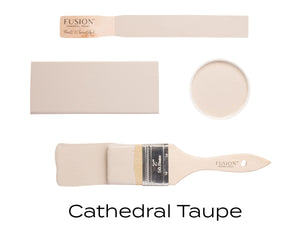 Fusion Mineral Paint Cathedral Taupe Brushstroke