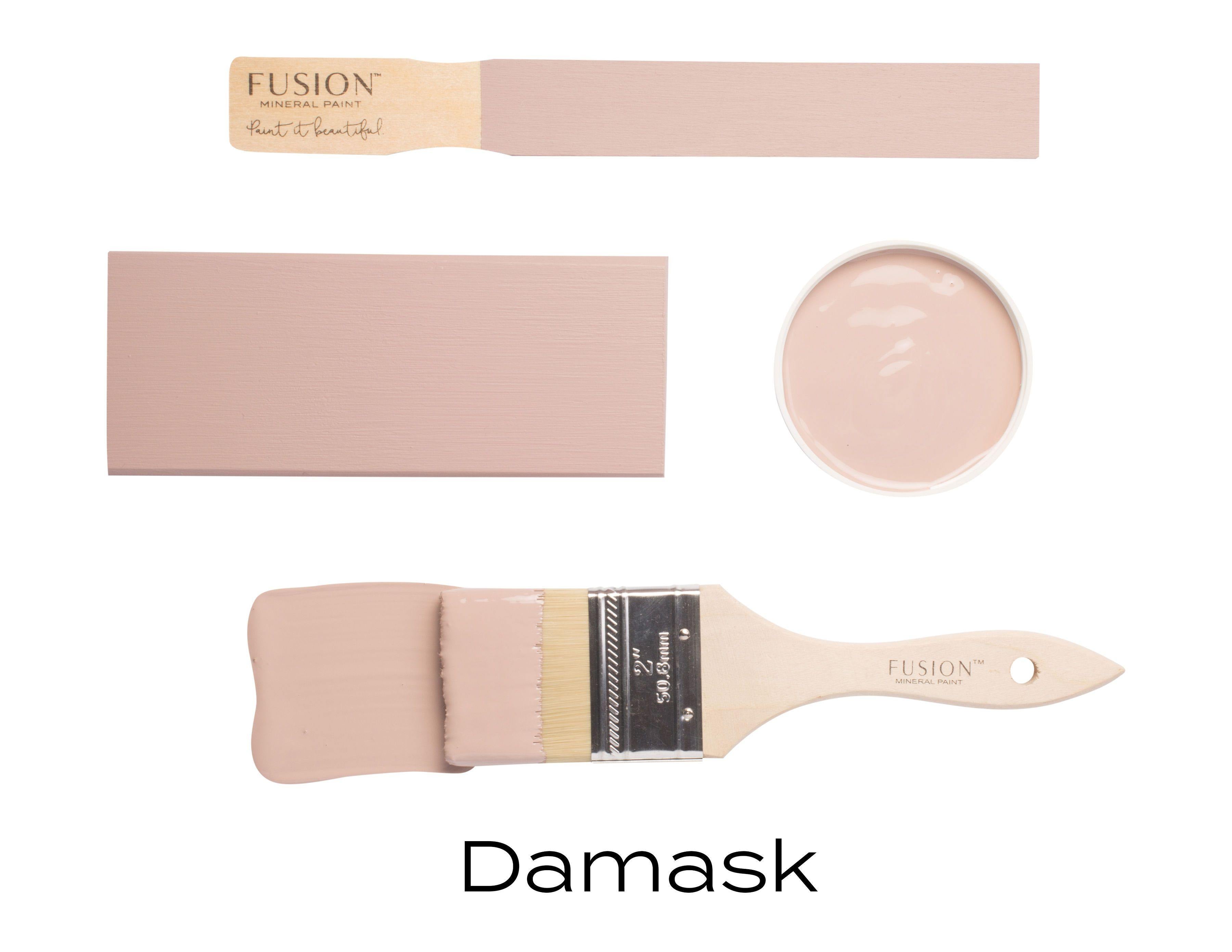 Fusion Mineral Paint Damask Brushstroke