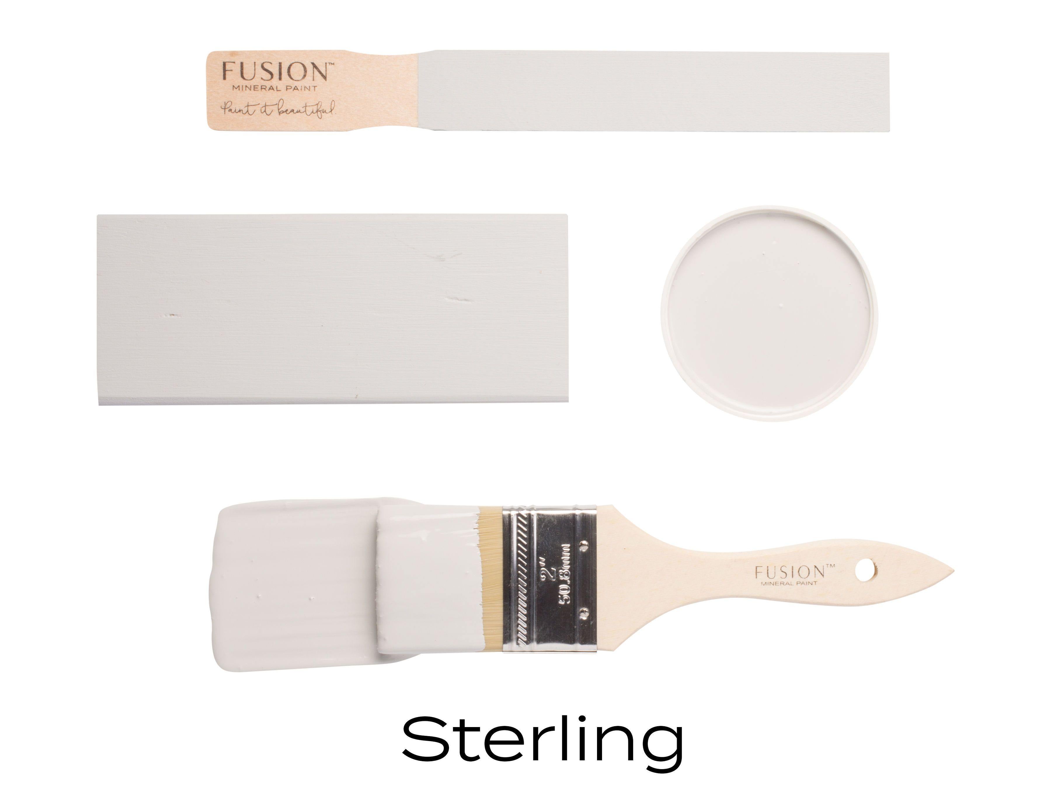 Fusion Mineral Paint Sterling Brushstroke