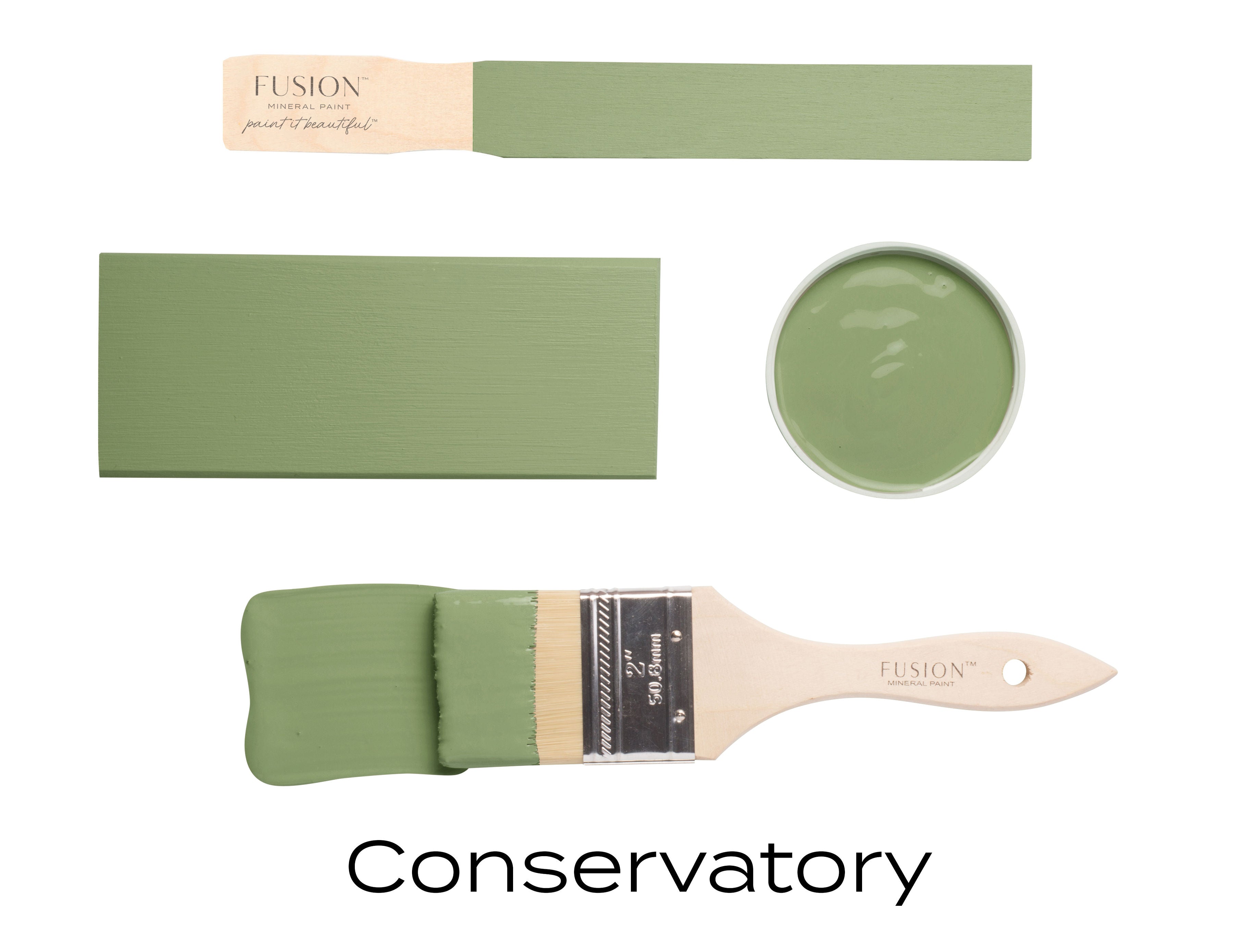 Fusion Mineral Paint Conservatory Brushstrokes