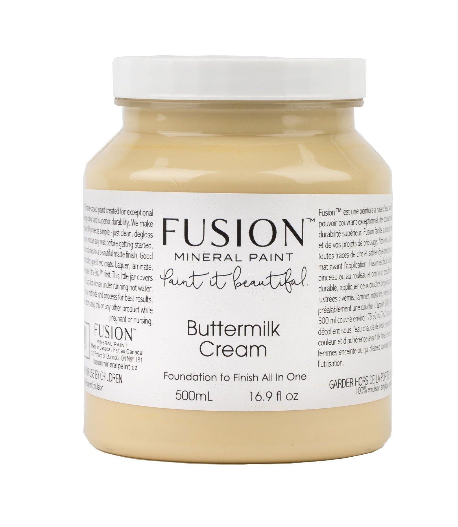 Fusion Mineral Paint Buttermilk Cream Jar
