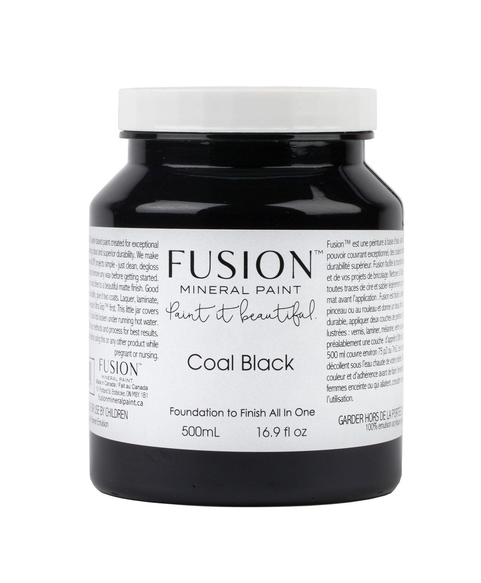 Fusion Mineral Paint Coal Black Jar