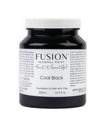 Load image into Gallery viewer, Fusion Mineral Paint Coal Black Jar
