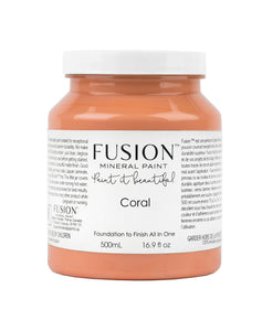 Fusion Mineral Paint Coral Jar