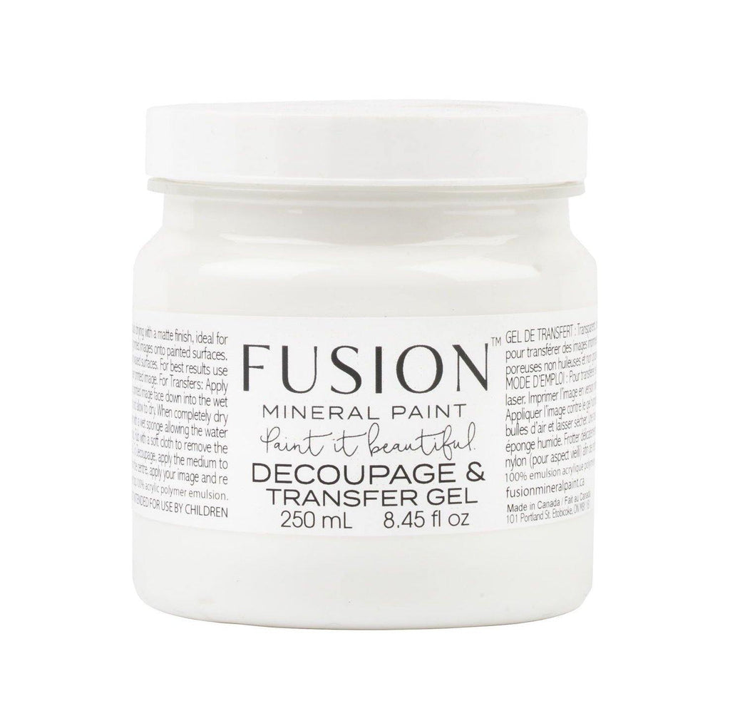 Fusion Mineral Paint Decoupage and Transfer Gel