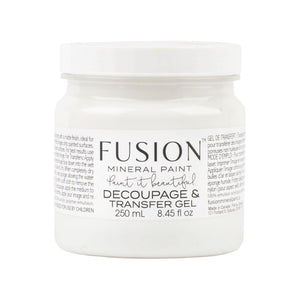 Fusion Mineral Paint Decoupage and Transfer Gel