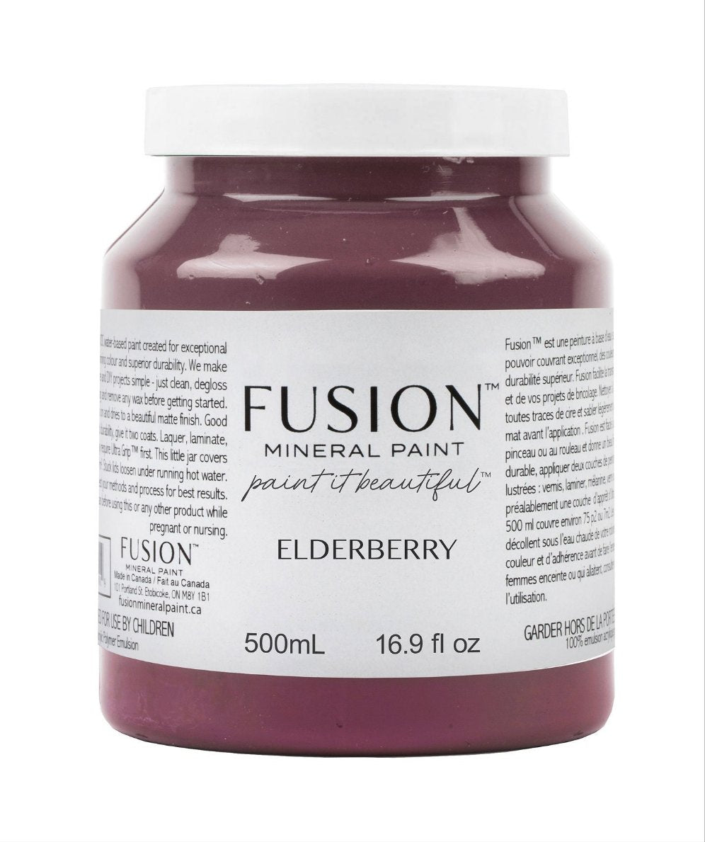 Fusion Mineral Paint Elderberry 500ml Jar
