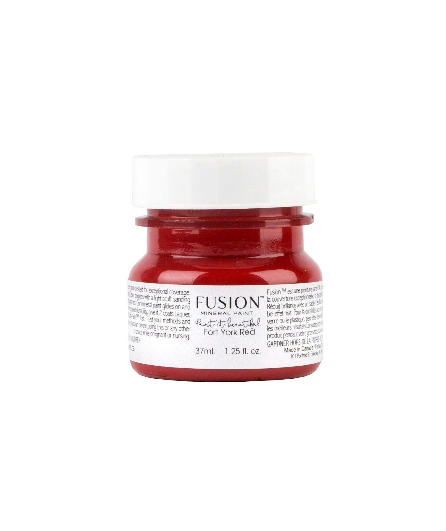 Fusion Mineral Paint Fort York Red Tester