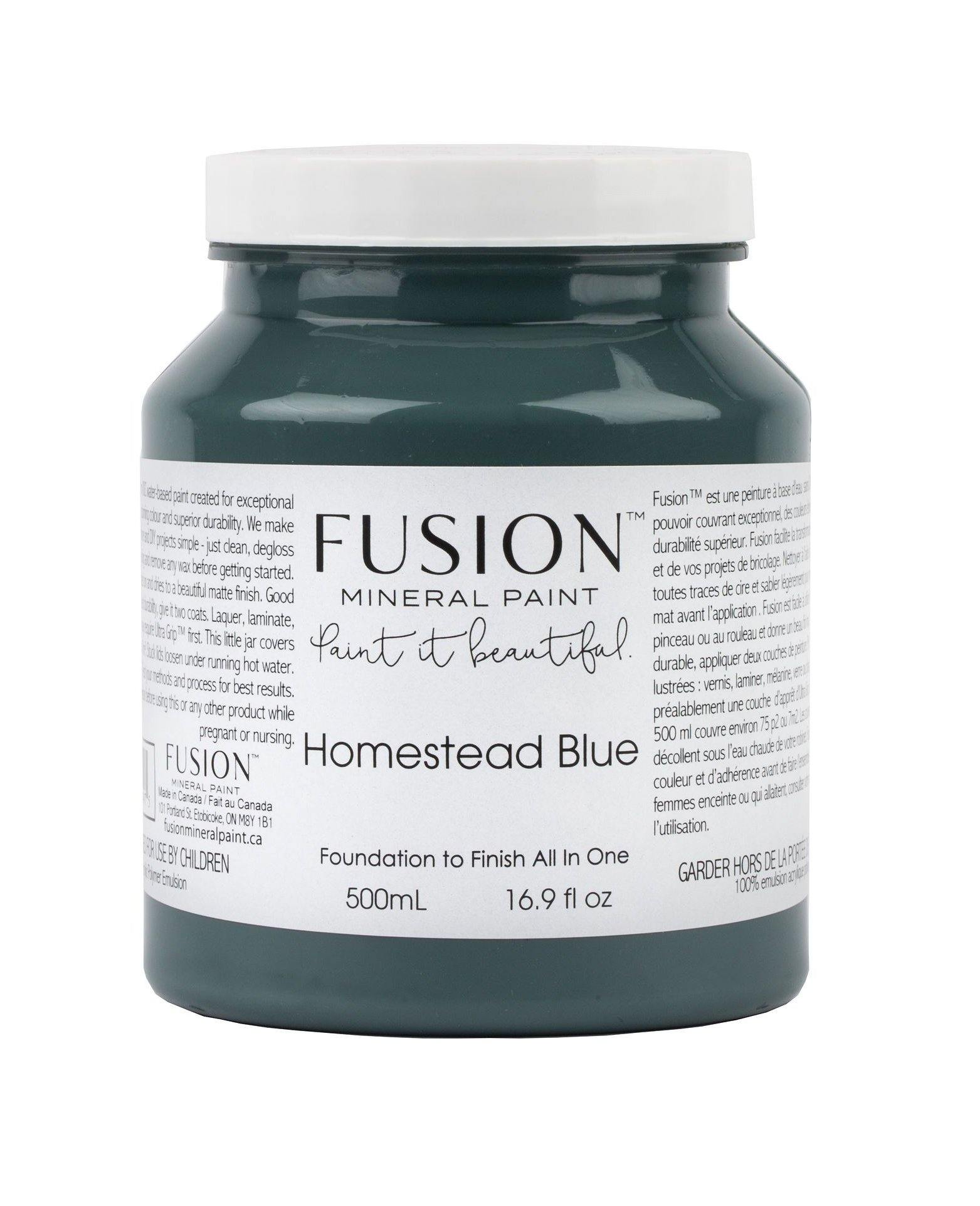 Fusion Mineral Paint Homestead Blue Jar