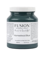 Load image into Gallery viewer, Fusion Mineral Paint Homestead Blue Jar

