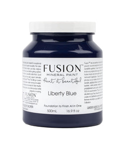 Fusion Mineral Paint Liberty Blue Jar