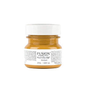 Fusion Mineral Paint Mustard Tester