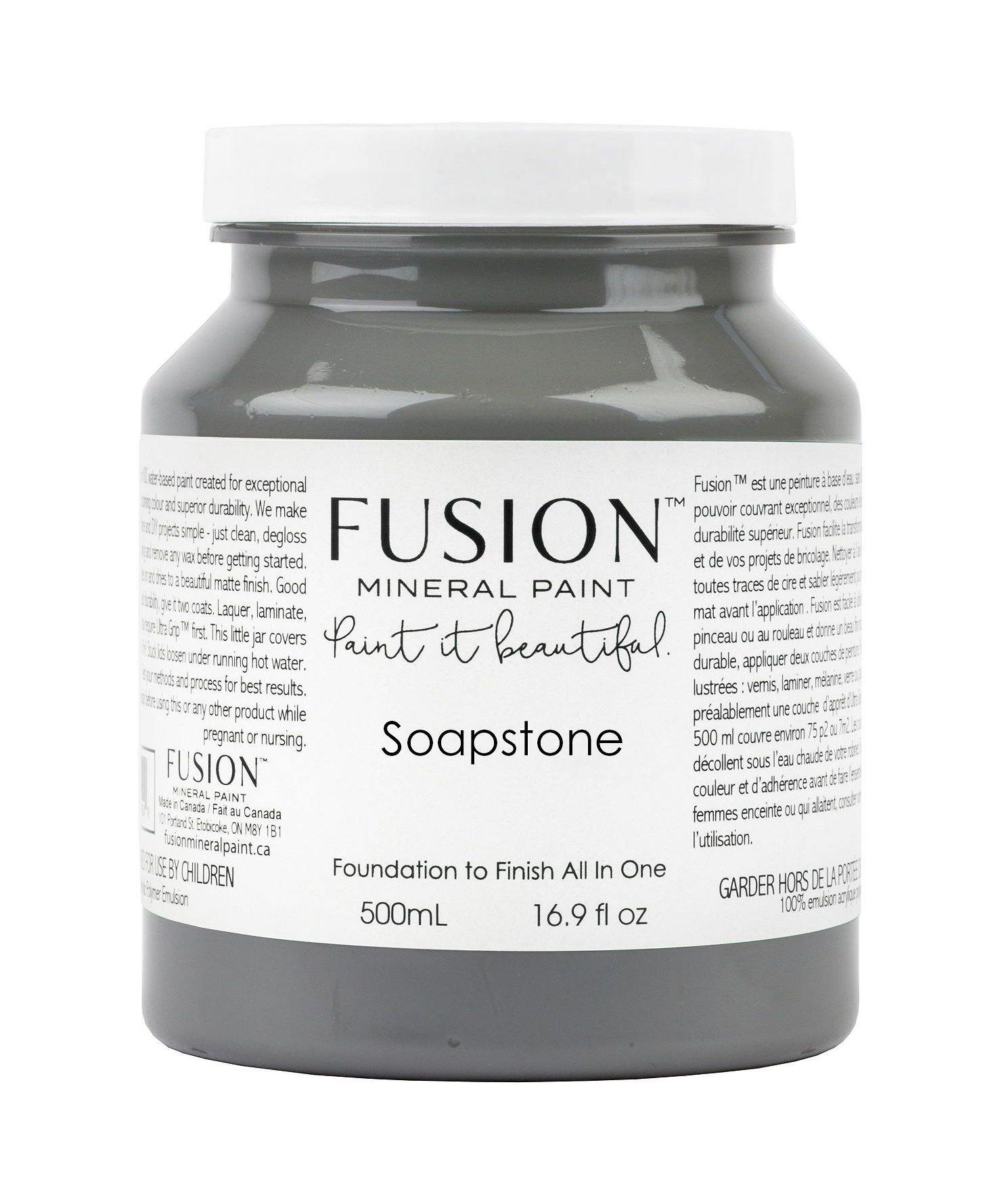Fusion Mineral Paint Soapstone Jar