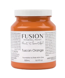Fusion Mineral Paint Tuscan Orange Jar